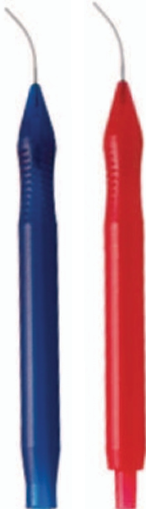 Bimannual Set, Irrigating 21G, 2 Round Ports, Aspirating